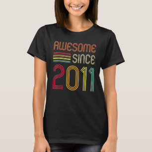 Phantastisch seit 2011 11. Geburtstag T-Shirt