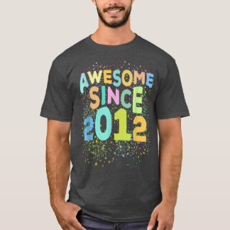 Phantastisch seit 2012 Funny Retro 10 Jahre alt 10 T-Shirt
