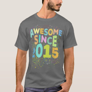 Phantastisch seit 2015 Funny Retro 7 Jahre alt 7. T-Shirt