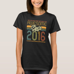 Phantastisch seit 2016 6. Geburtstag 6 Jahre alter T-Shirt