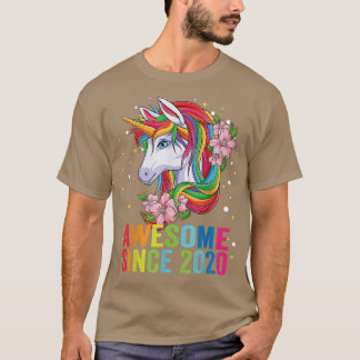 Phantastisch seit 2020 Einhorn 2 Jahre alt 2 Gebur T-Shirt