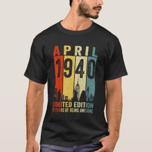 Phantastisch seit April 1940 Vintag Ret. T-Shirt
