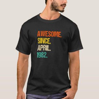 Phantastisch seit April 1982 T-Shirt