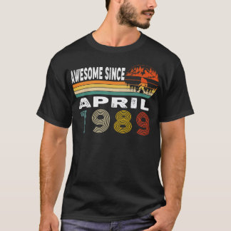 Phantastisch seit April 1989 T-Shirt