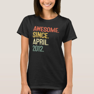 Phantastisch seit April 2012 10 Jahre alte Männer T-Shirt