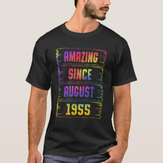 Phantastisch seit August 1955 68 Jahre alt 68 Jahr T-Shirt