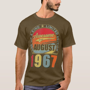 Phantastisch seit August 1967 55 Jahre alt 55. Geb T-Shirt