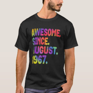 Phantastisch seit August 1967 56 Jahre alt 56 Jahr T-Shirt