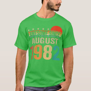 Phantastisch seit August 1982 40 Jahre alt 40 Jahr T-Shirt