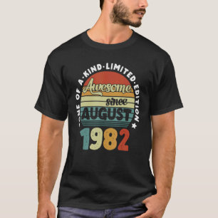 Phantastisch seit August 1982 40 Jahre alt 40 Jahr T-Shirt