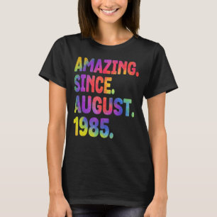 Phantastisch seit August 1985 38 Jahre alt 38 Jahr T-Shirt