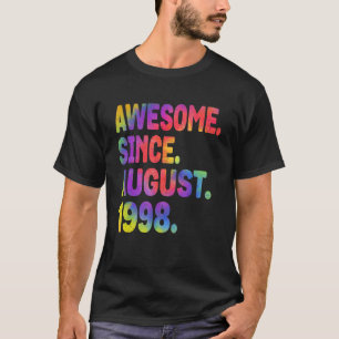 Phantastisch seit August 1998 25 Jahre alt 25 Jahr T-Shirt