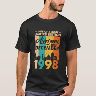 Phantastisch Seit Dezember 1998 Vintag 23. Geburts T-Shirt