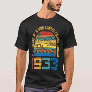 Phantastisch seit Februar 1933 90 Jahre alt 90 Jah T-Shirt
