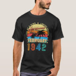 Phantastisch seit Februar 1942 80th Birthday Limit T-Shirt<br><div class="desc">Phantastisch seit Februar 1942 80. Geburtstag Limited Edition</div>