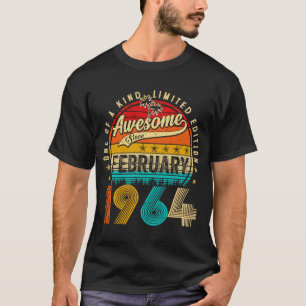 Phantastisch seit Februar 1964 59 Jahre alt 59. Ge T-Shirt