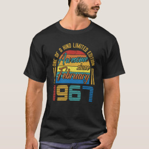 Phantastisch seit Februar 1967 56 Jahre alt 56. Ge T-Shirt