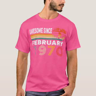Phantastisch seit Februar 1970 T-Shirt