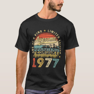 Phantastisch seit Februar 1977 46 Jahre 46 Jahre a T-Shirt
