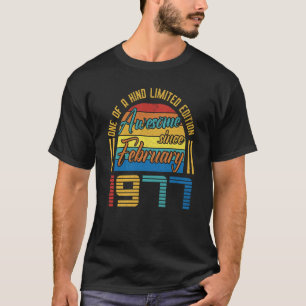 Phantastisch seit Februar 1977 46 Jahre 46 Jahre a T-Shirt