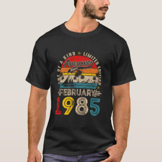 Phantastisch seit Februar 1985 40 Jahre alt 40 Jah T-Shirt