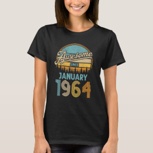 phantastisch seit Januar 1964 59. Geburtstag T-Shirt