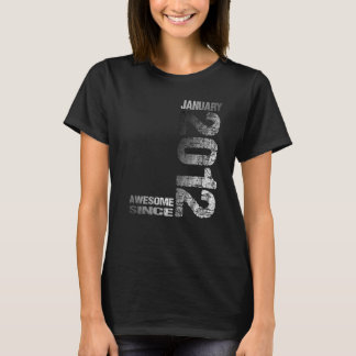 Phantastisch seit Januar 2012, 11. Geburtstag Gebo T-Shirt