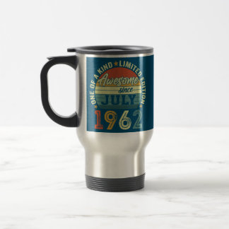 Phantastisch seit Juli 1962 60 Jahre alt 60. Reisebecher