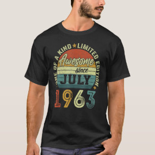Phantastisch seit Juli 1963 59 Jahre alt 59. Gebur T-Shirt