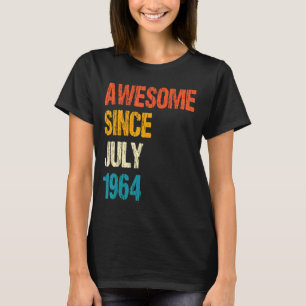 Phantastisch seit Juli 1964 58. Geburtstag 58. T-Shirt