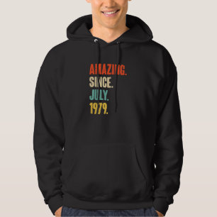 Phantastisch seit Juli 1979 43 Jahre 43 Jahre alt Hoodie