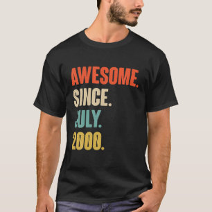 Phantastisch seit Juli 2000 Geburtstag - Geschenk T-Shirt