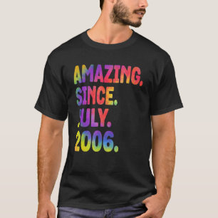 Phantastisch seit Juli 2006 17 Jahre alt 17. Gebur T-Shirt