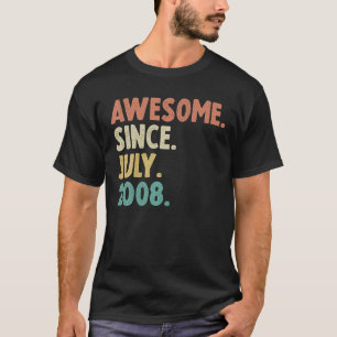 Phantastisch seit Juli 2008 14. Geburtstagsgeschen T-Shirt