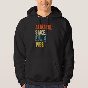 Phantastisch seit Juni 1953 69 Jahre 69 Geburtstag Hoodie