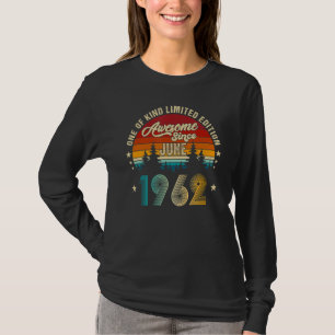 Phantastisch seit Juni 1962 60 Jahre alt 27. Gebur T-Shirt