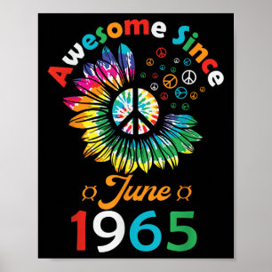Phantastisch seit Juni 1965, ist ein sonniges Gebu Poster