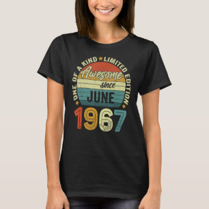 Phantastisch seit Juni 1967 55 Jahre alt 55. Gebur T-Shirt