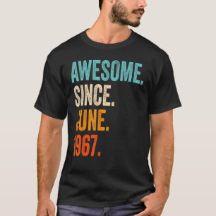 Phantastisch seit Juni 1967 56. Geburtstag für 56 T-Shirt