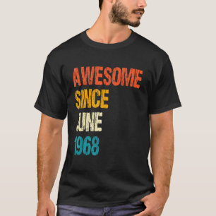 Phantastisch seit Juni 1968 54. Geburtstag 54 Jahr T-Shirt