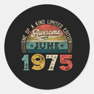 Phantastisch seit Juni 1975 48. Runder Aufkleber