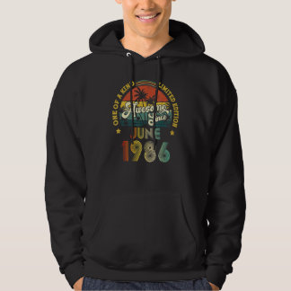 Phantastisch seit Juni 1986 36 Jahre alt 36. Gebur Hoodie