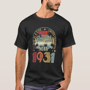 Phantastisch seit Mai 1931 {B]st Birthday 91 Years T-Shirt