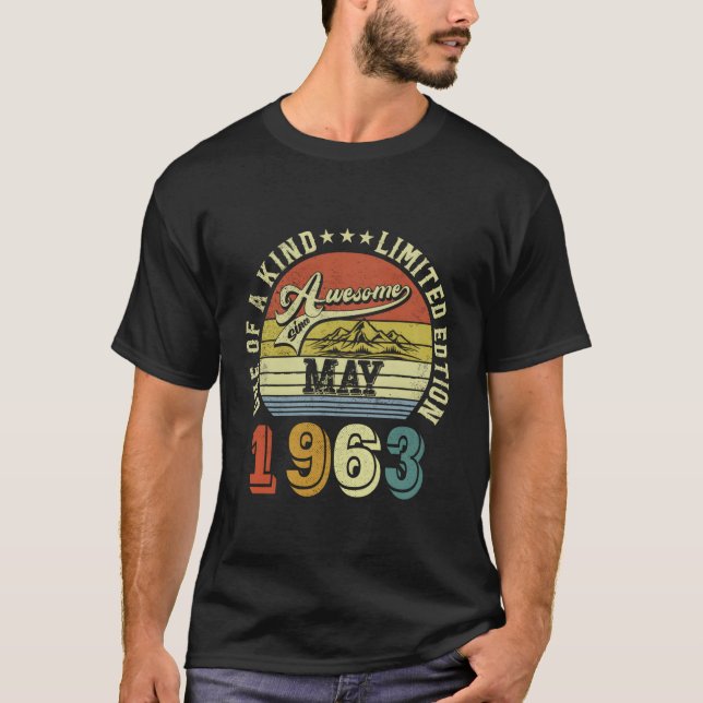 Phantastisch seit Mai 1963 T-Shirt (Vorderseite)