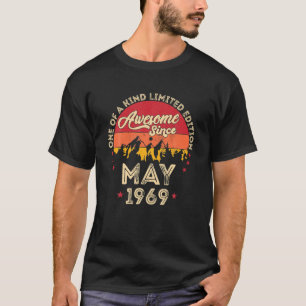 Phantastisch seit Mai 1969, Vintag 53. Geburtstag T-Shirt
