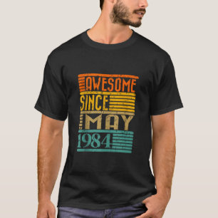 Phantastisch seit Mai 1984 40 Jahre alt 40. Geburt T-Shirt