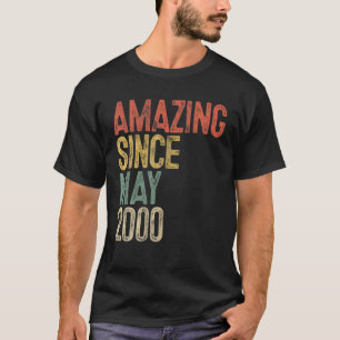 Phantastisch seit Mai 2000 Männer Frauen 21. Gebur T-Shirt