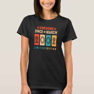 Phantastisch seit März 2002 21 Jahre alt 21. Gebur T-Shirt
