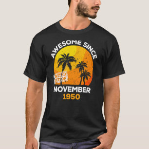 Phantastisch seit November 1950 Retro Men & Women  T-Shirt