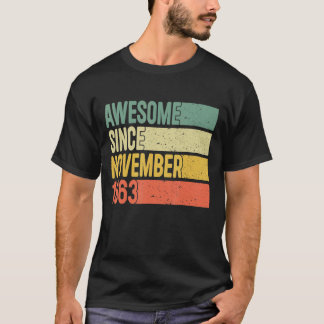 Phantastisch seit November 1963 59 Jahre alte Gesc T-Shirt